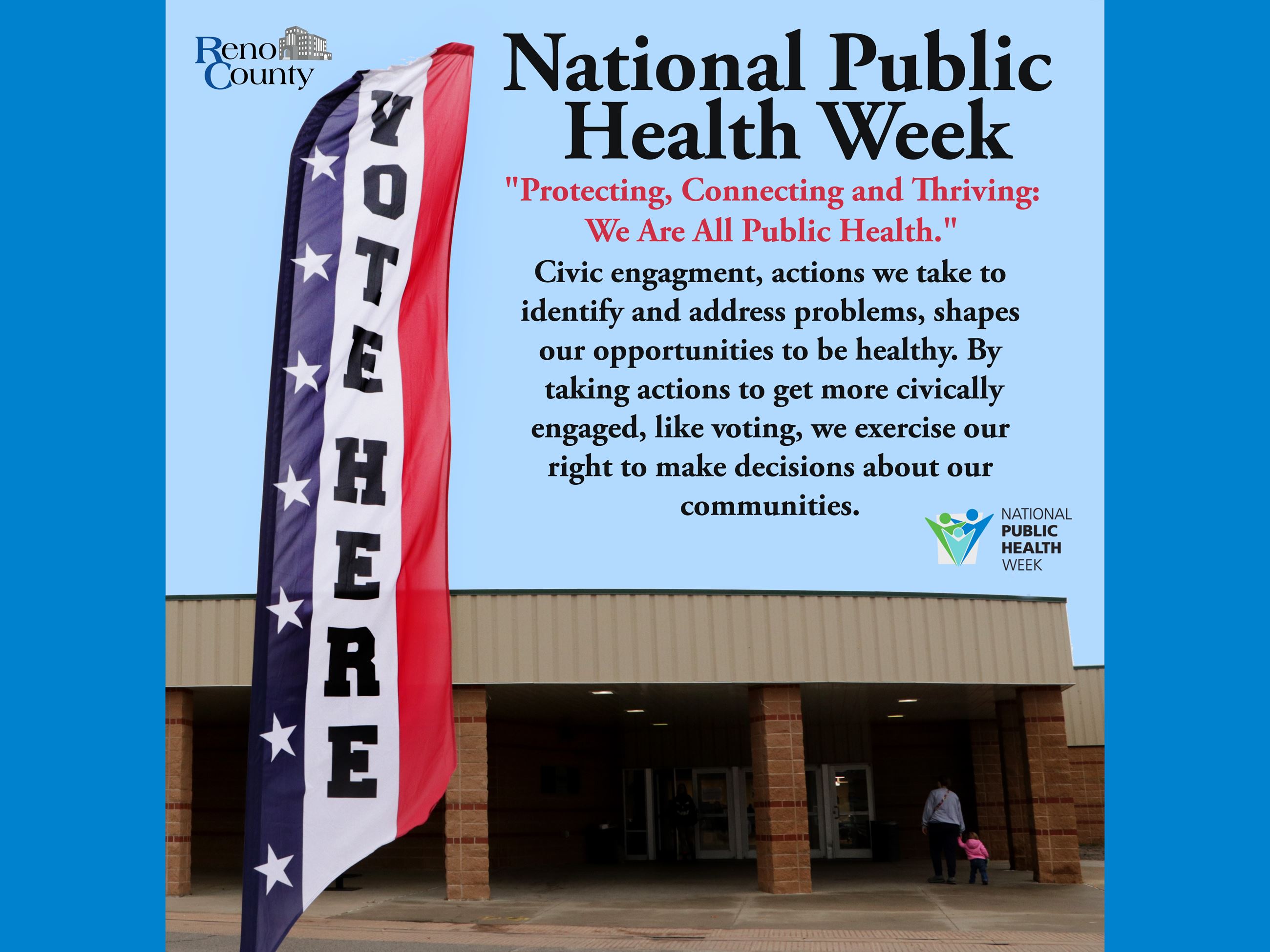 National Public Health Week - Civic Engagement - News Image
